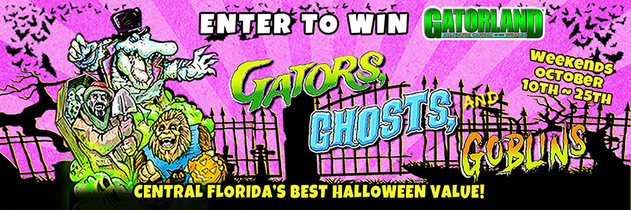 Gatorland's Gators, Ghosts & Goblins